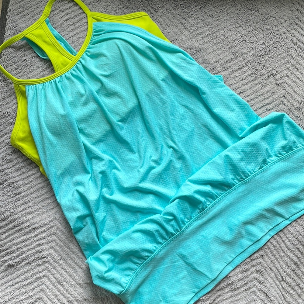 Lululemon Tank with Sports bra